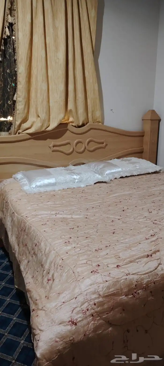 غرفة نوم للبيع جديده استعمال نظيف 0