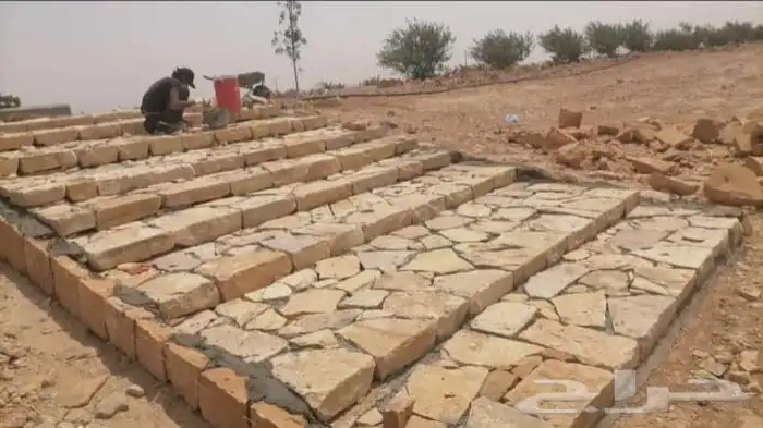 مقاول رب راب حجر مقاول بناء طيني اثاري مقاول حجر مقاول ممرات 4