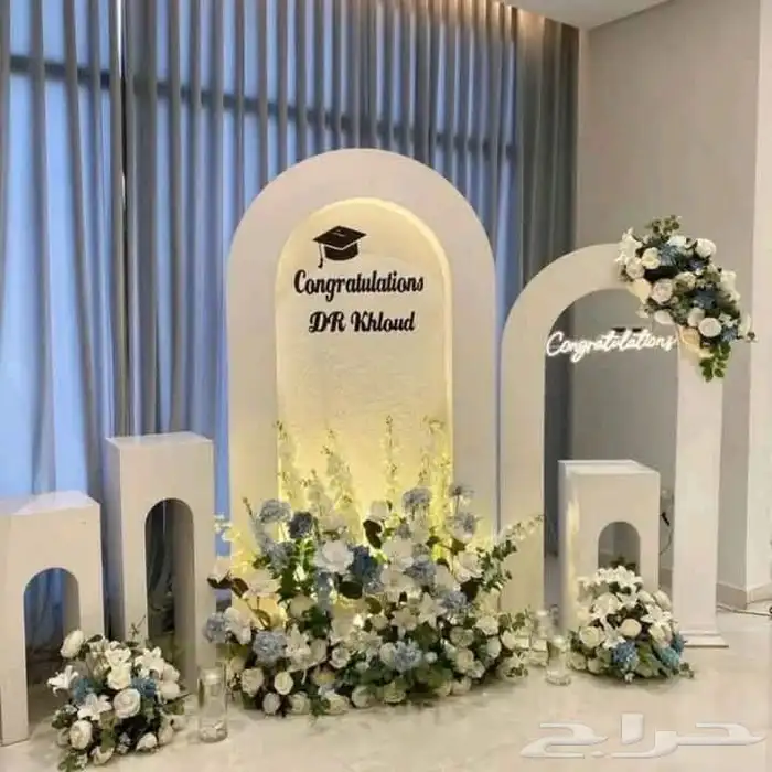 تأجير كوشات مداخل أضاء سماعات بوابه فتتاح 0