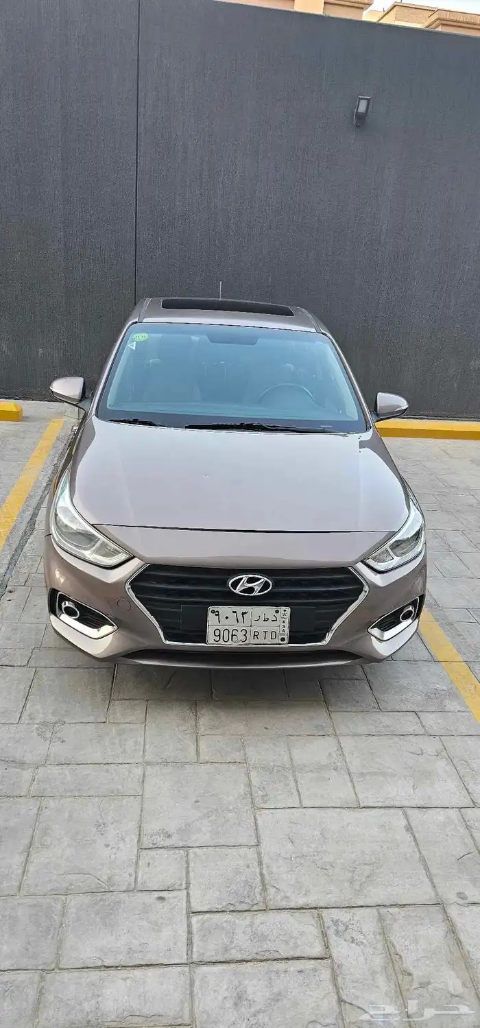 هيونداي اكسنت 2019 فئة هاي ممشي 80 الف 0