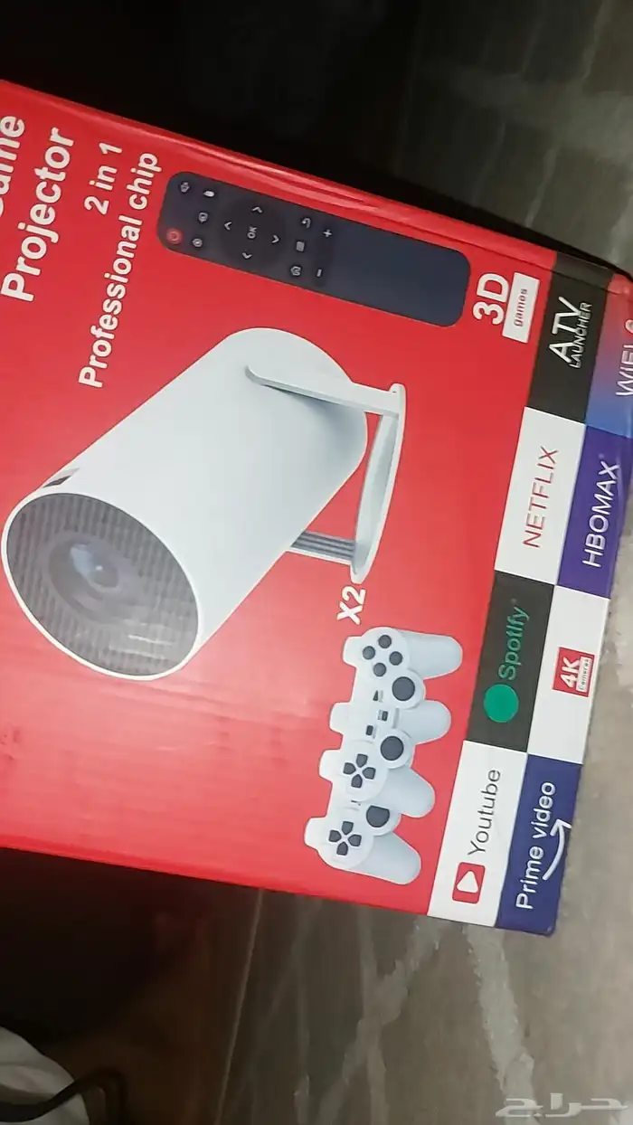 جهاز بروجكتر دقه 1080ب الافلام 0