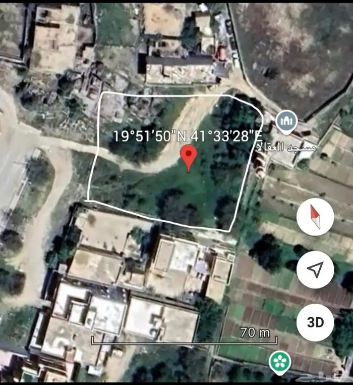 للبيع أرض مساحتها كبيرة في حي الرائد بلجرشي 1