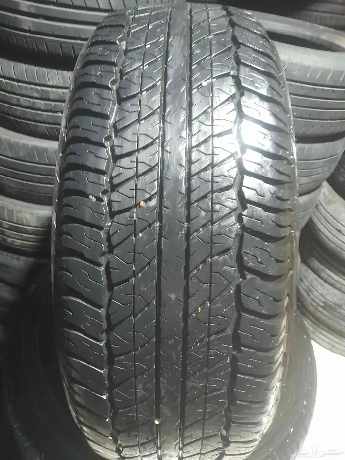كفرات دنلوب ياباني مقاس 265 65 17كفرات نضيفه مشاءالله تبارك 3