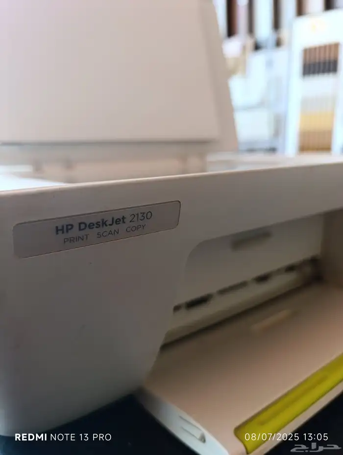 كمبيوتر مكتبي مع طابعه HP اسكنر 4