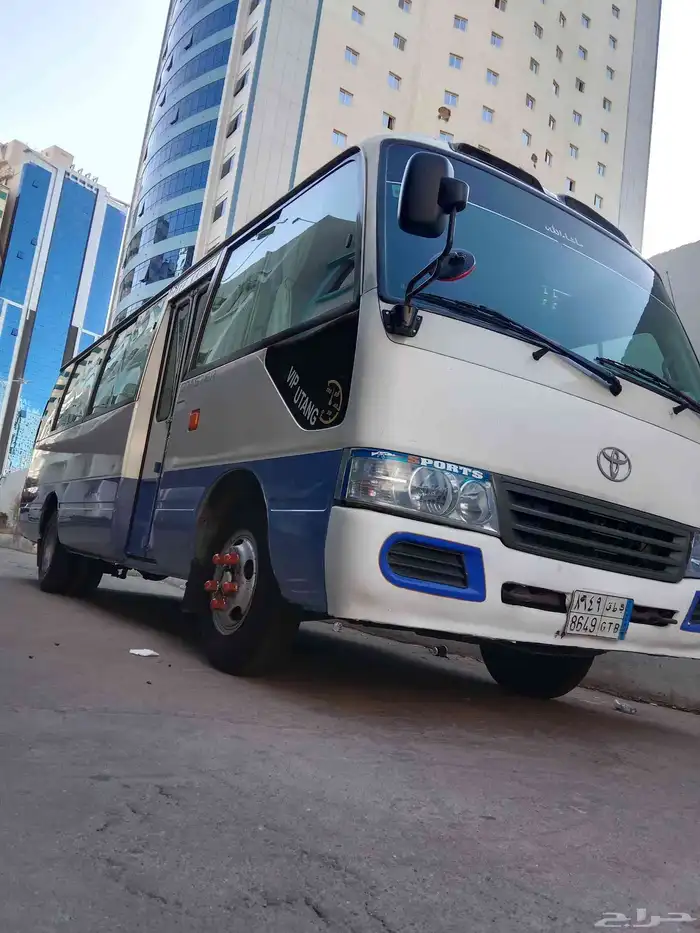 لليجار باص كوستر 30راكب مع سواك مشاوير من رياض مكه مدينه ا 2