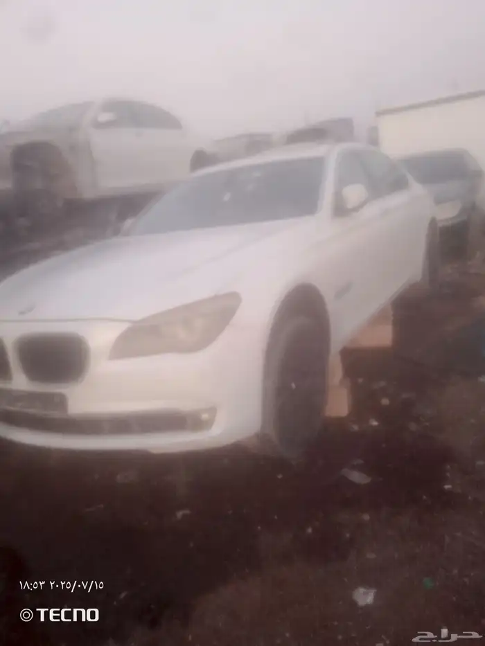 تشليح قطع غيار مرسيدس بي ام موديل 2011 الحجم 750 1