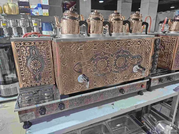مكاين الشاي البخار التركي 3