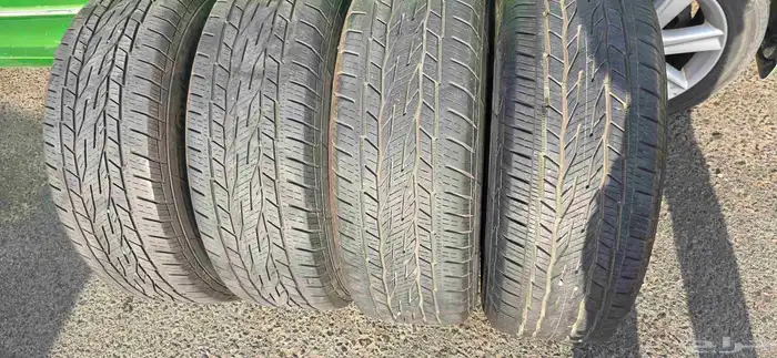 2اطقم مقاس الجنط 18 4 دنلوب 285 60 18 4كونتينتال 265 65 18 6