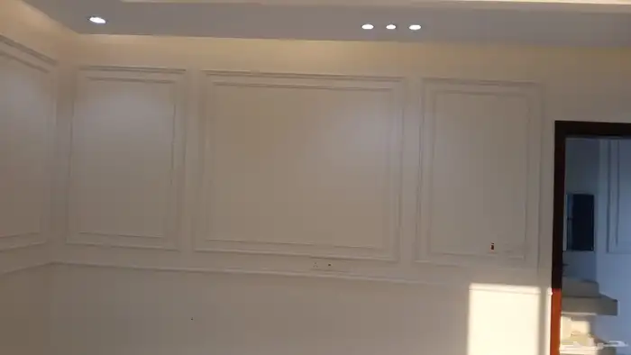 ديكورات داخليه شيبورد خشب مرايات خلفيه شاشه خلفيه سرير 1