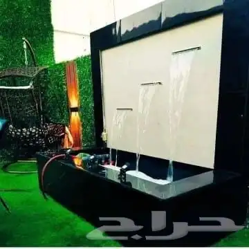 تنسيق الحدائق والشلالات والنوافير 2