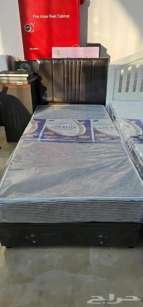 سريرنفرين مساندظهر دولاب بابين 2
