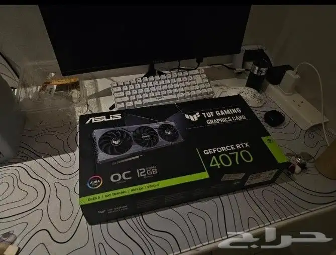 كرت 4070 oc لم يستعمل جديد بقراطيس 1