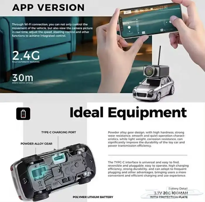 FPV RC Car سيارة بكاميرا و تحكم عن بعد 2