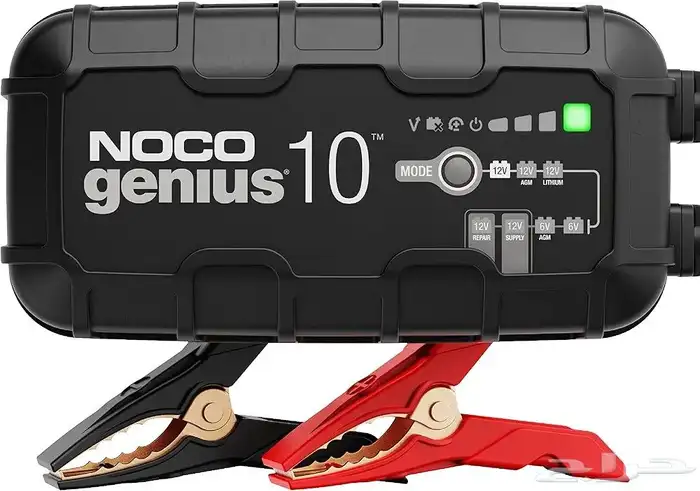 شاحن ومزود للطاقة لبطاريات السيارات والدبابات NOCO GENIUS10 6