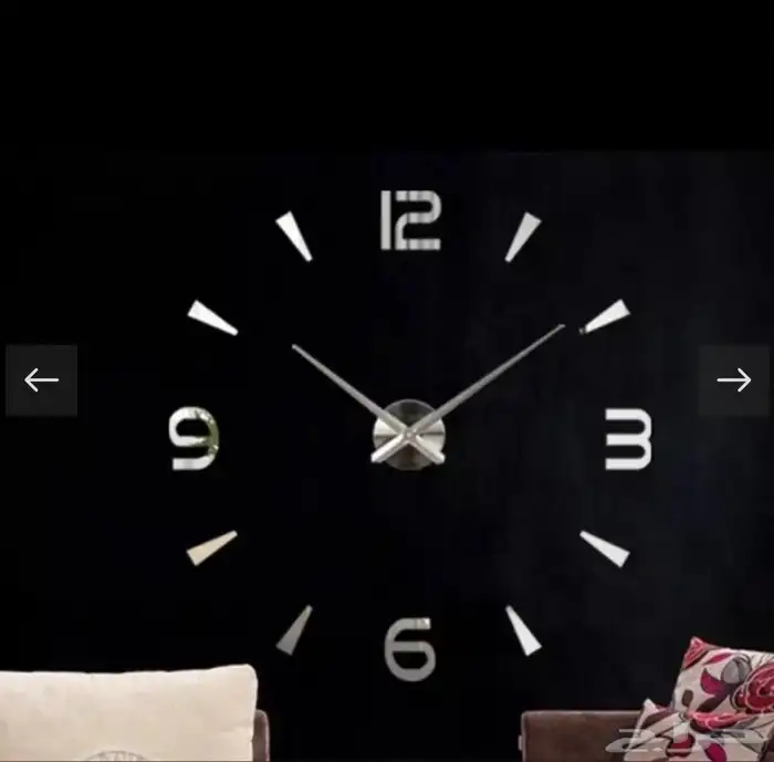 ساعة حائط3D وساعة مجانا 3