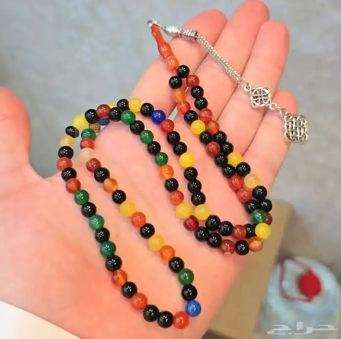 مسباح عقيق طبيعي 0