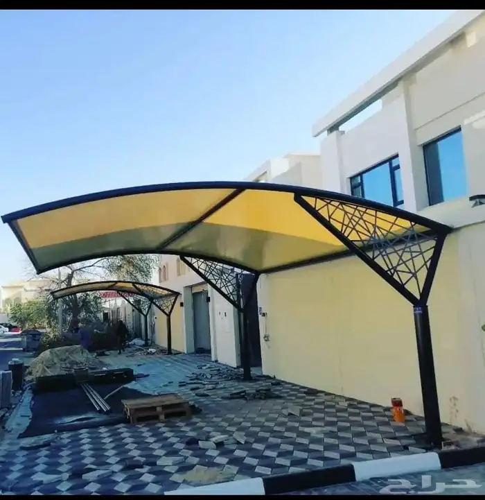مظلات سيارات سواتر مضلات غرف مستودعات سندوتش بنال 5