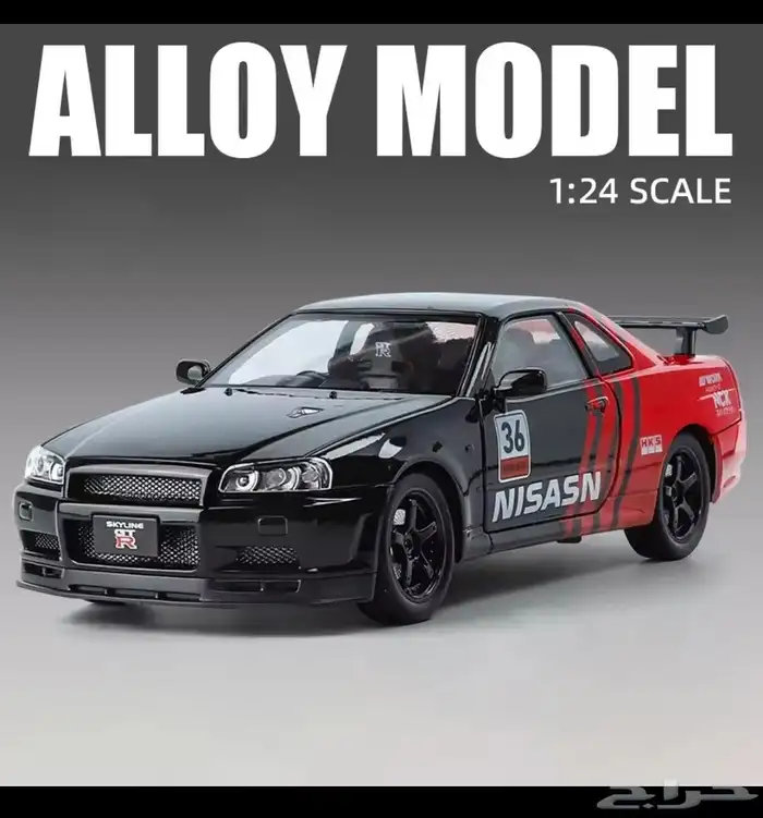 مجسم GTR34 شكل مميز 4