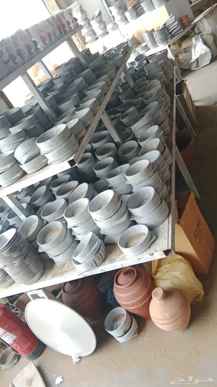 جميع انواع الفخاريات والحجر مغاش وحياسي أزيار ماء بجميع انوا 3