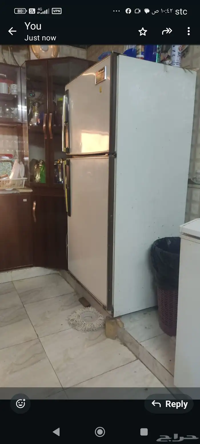ثلاجه ناشونال للبيع المستعجل 2