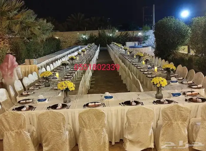 تاجير خيام ايجار خيمه تاجير كراسي ملكيه الرياض حي الملقا 7
