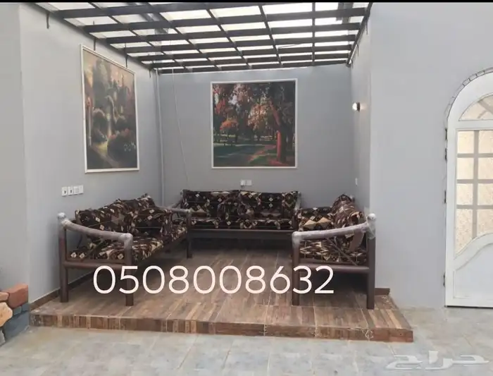 كراسي خارجية كويتية مراكيز احواش استراحات شاليهات 4