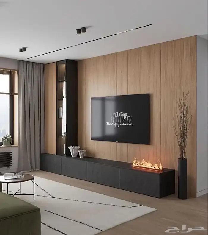 ديكورات داخليه واجهه شاشه شيبورد اصباغ بديل رخام 6