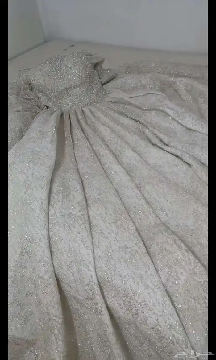 فستان زفاف زفة عروس للبيع أو للإيجار مقاس لارج 5