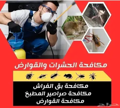 رش حشرات- رش نمل ابيض للأنشات- عقود بلدية معتمدة index