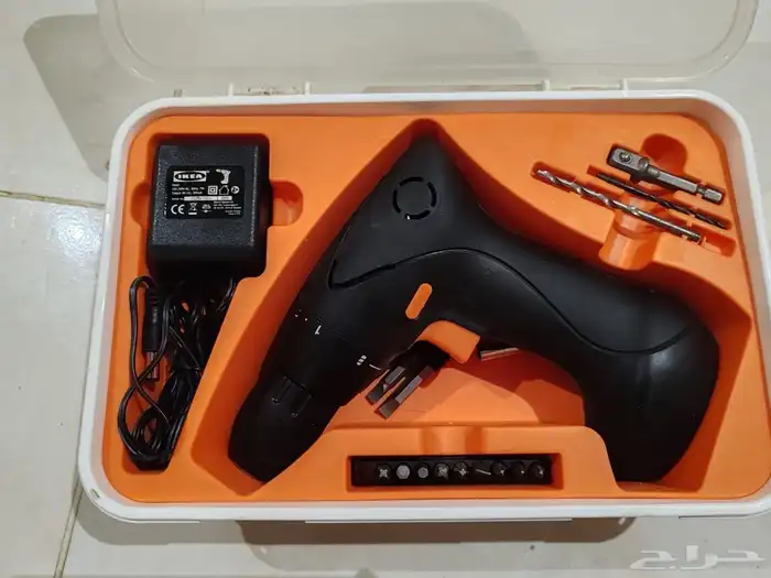 (IKEA Fixa Drill with Screwdriver Lithium) مثقاب ايكيا جديد 0