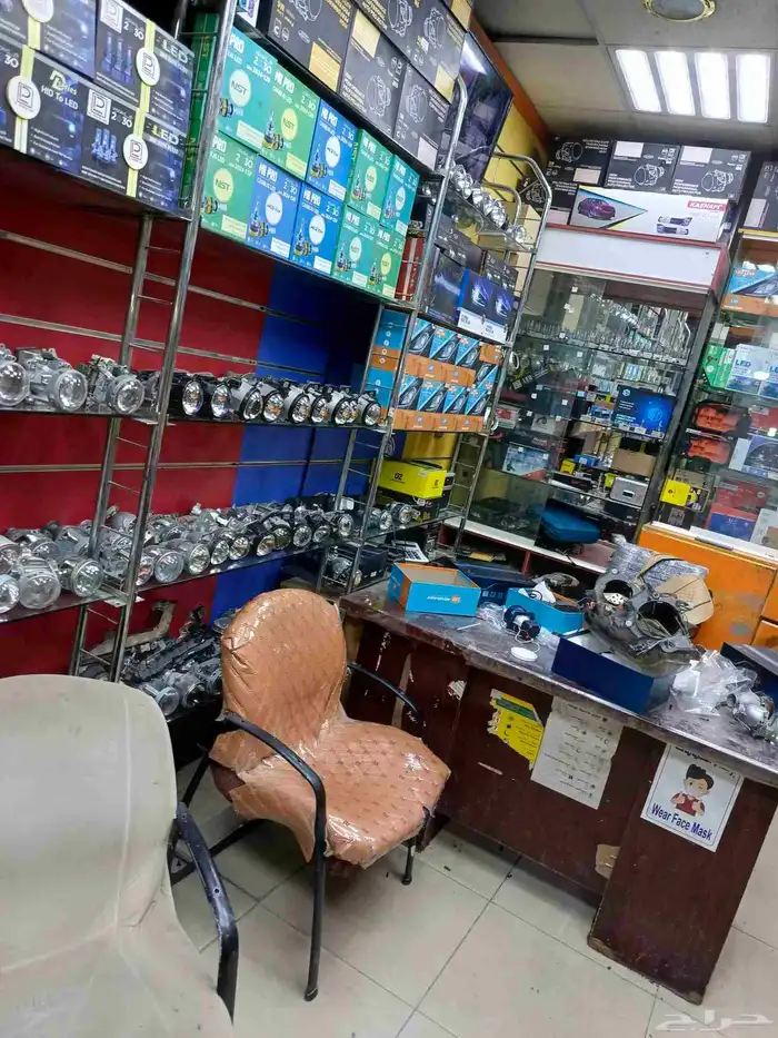 عدسات زنون انوار لبمات ليدات محولات قزاز شمعات السيارات اصلا 25