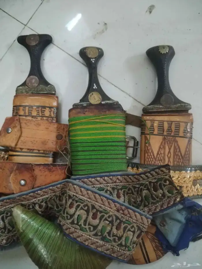 جنابي قديمه تراثيه قرن جاموس واباقل الأسعار 0