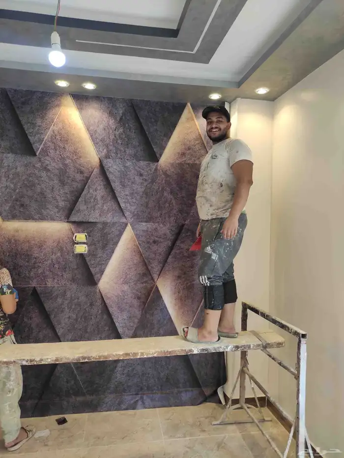 دهان مصري مقيم في جده للدهانات والديكورات وعلاج الرطوبه 5