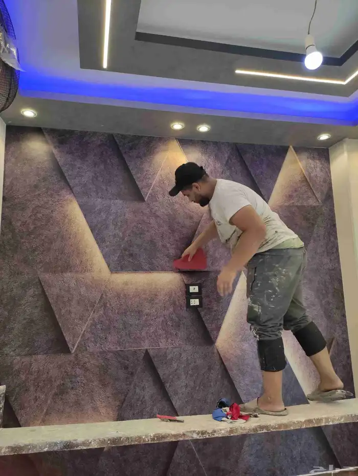 دهان مصري مقيم في جده للدهانات والديكورات وعلاج الرطوبه 4