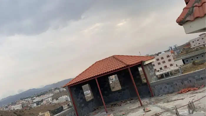 تنفيذ أعمل القرميد والمشبات 6