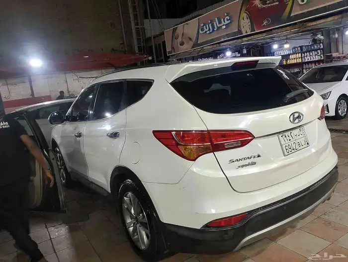 سياره سنتافي للبيع جير تومتيك بنزيم ممشى 210 ألف كيلو 1