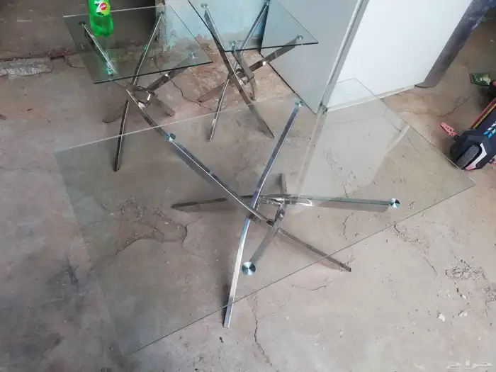طاولة خدمه زجاج 1