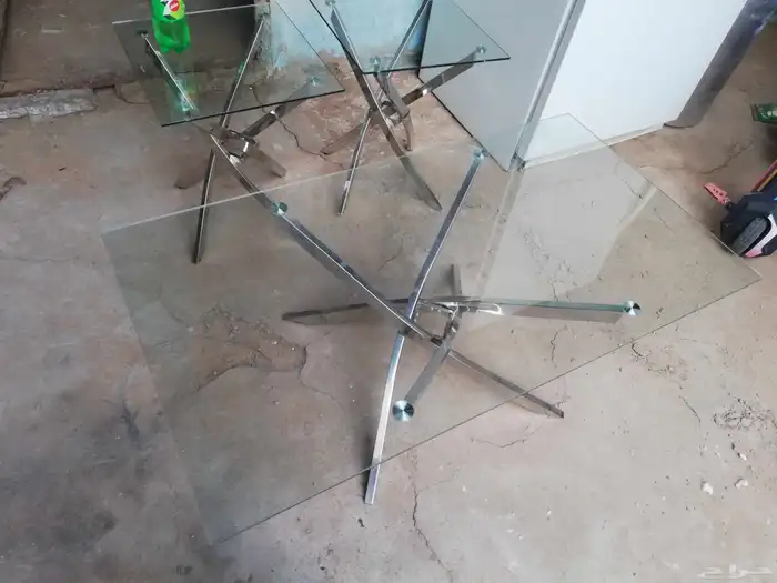 طاولة خدمه زجاج 0