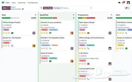 الان ستدير مشروعك بكل سهولة مع نظام odoo نظام متكامل لادارة 6