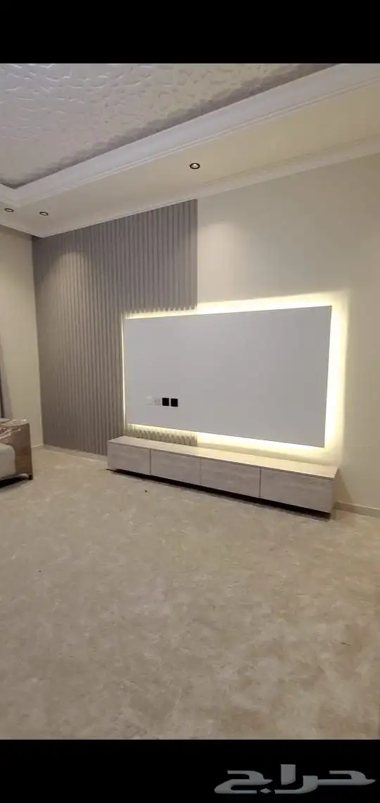 ديكورات داخليه واجهه شاشه شيبورد اصباغ بديل رخام 0