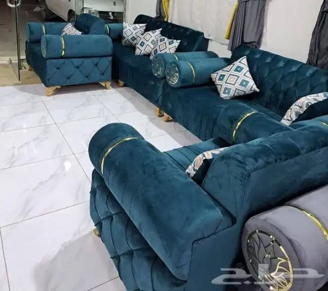 كنب جديد جاهز او تفصيل بنفس السعر عروض لفترة محدودة 8