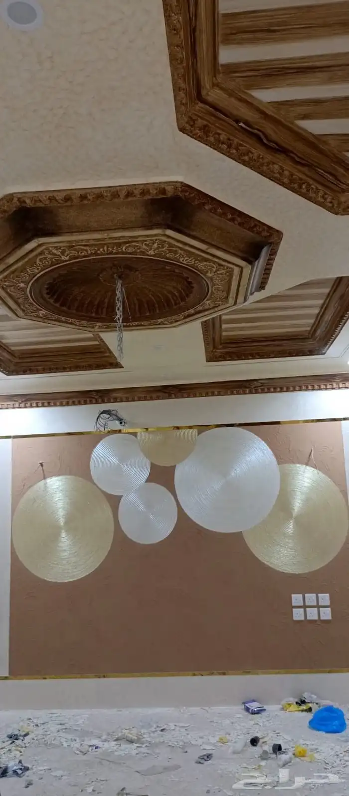 دهانات حوائط واسقف جبسية ودهان أبواب وعلاج الرطوبة والتشقو 0