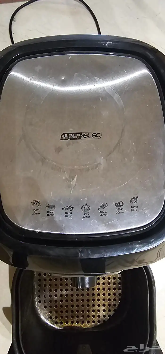 قلاية هوائية ماركة السيف حالتها جيده بشرط استخدام ورق زبده 2