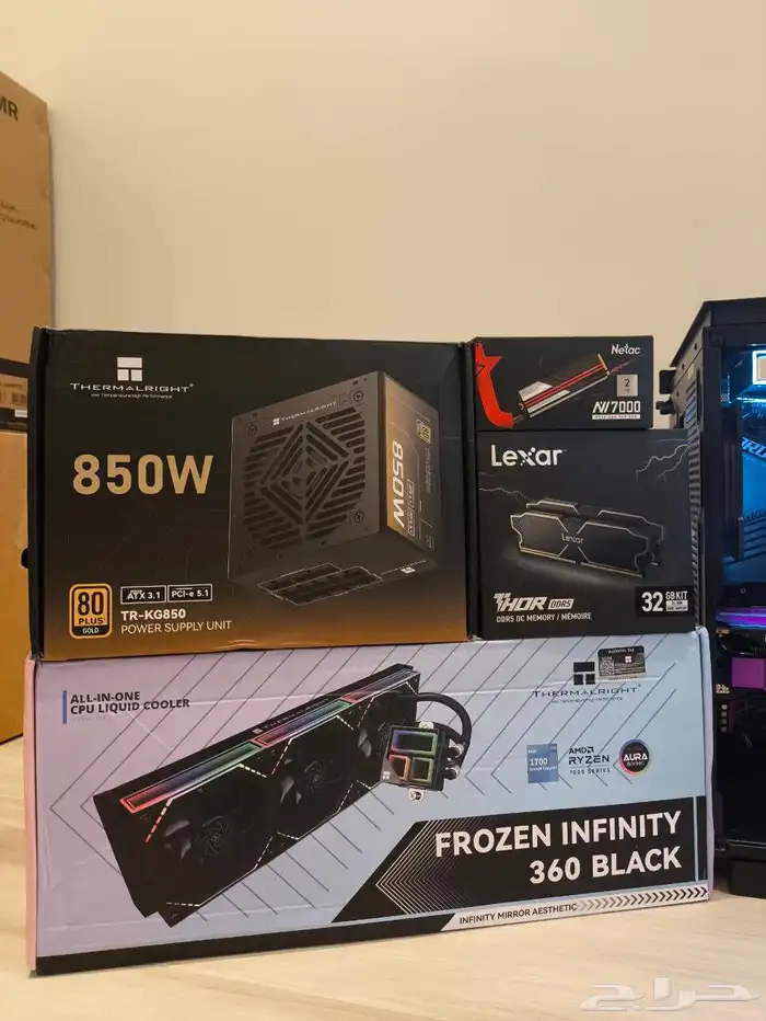 تجميعة PC بكرت RX 9060 XT و معالج Intel i5-14600KF 5