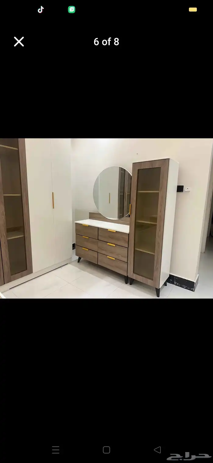 Bedroom   sofa set غرف نوم نفرين 6