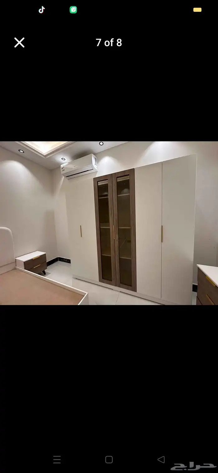 Bedroom   sofa set غرف نوم نفرين 7