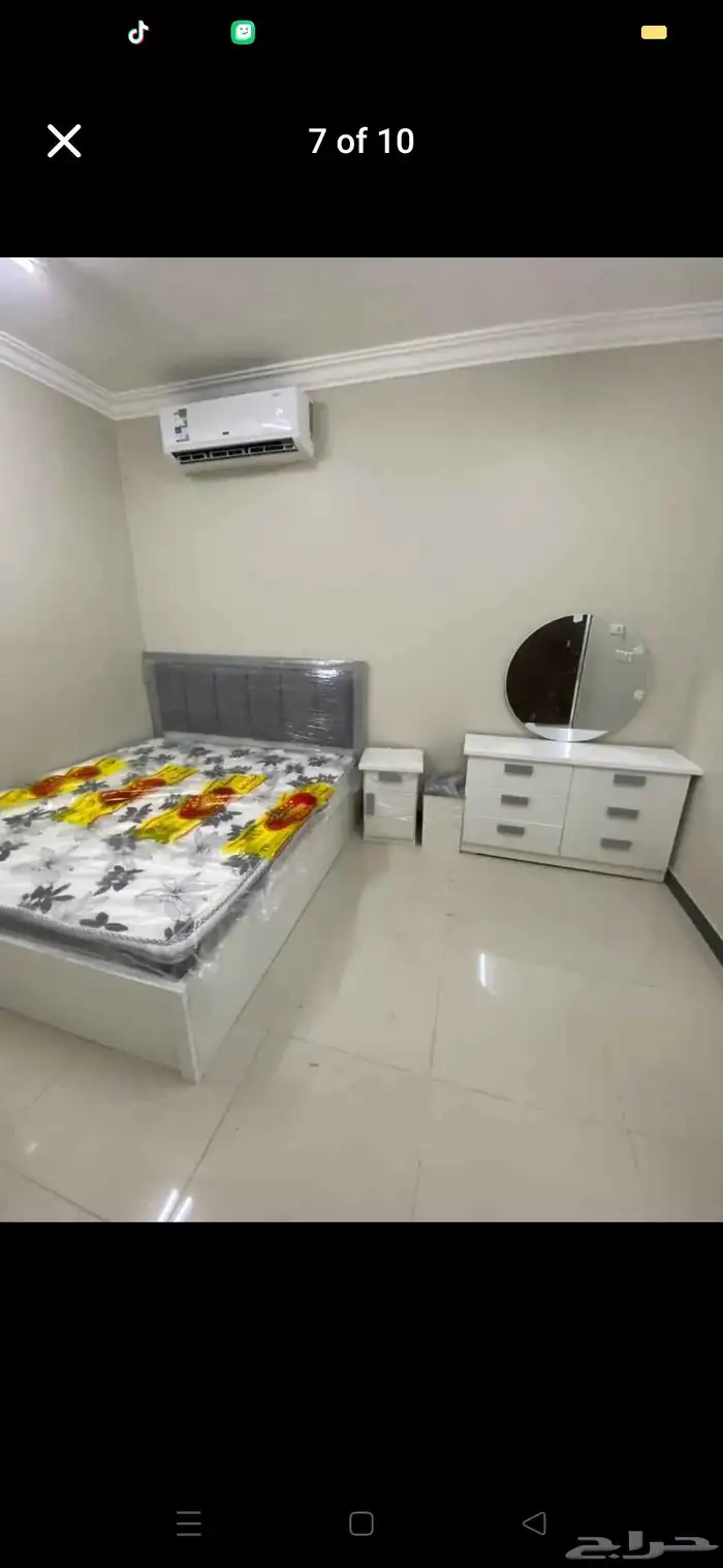 Bedroom   sofa set غرف نوم نفرين 2