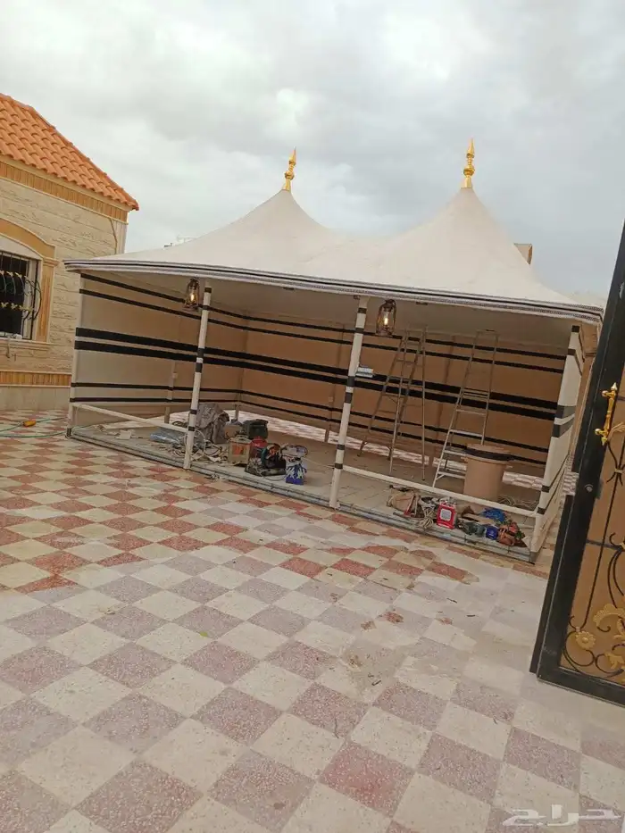 تفصيل خيام ملكي وعادي ومظلات 8