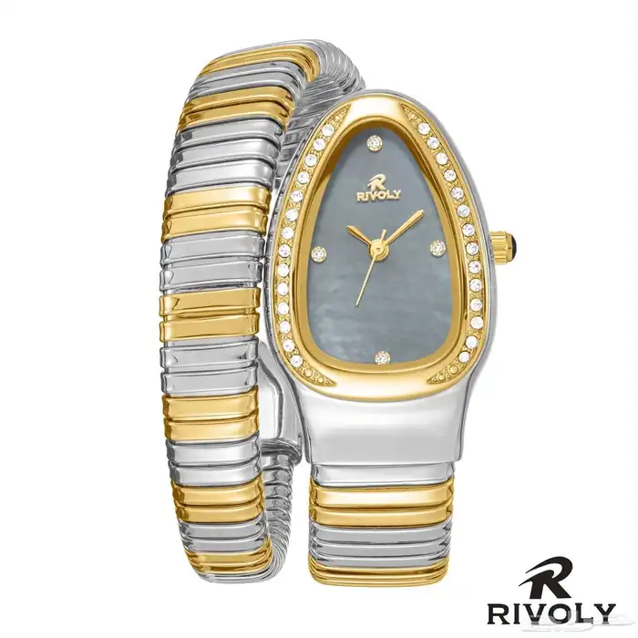 ساعات نسائي شكل البورجري الثعبان لفه 3