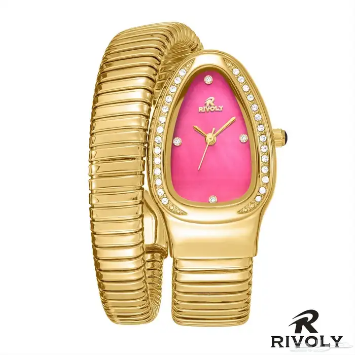 ساعات نسائي شكل البورجري الثعبان لفه 4